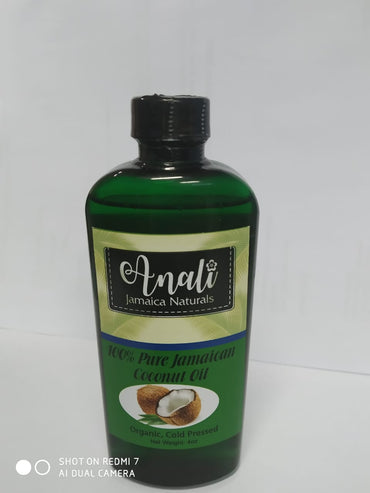 Pure Jamaican coconut  oil 4 oz